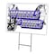 Signmission Wheels & Rims Yard Sign & Stake outdoor plastic coroplast window, C-1824 Wheels & Rims C-1824 Wheels & Rims - alternate 1